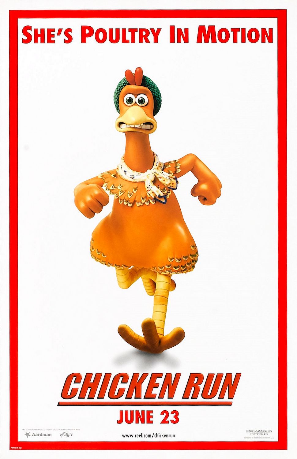 Extra Large Movie Poster Image for Chicken Run (#8 of 11)