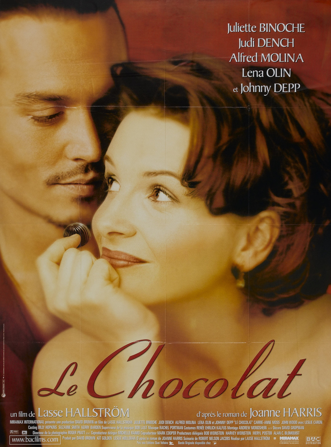 Extra Large Movie Poster Image for Chocolat (#2 of 3)