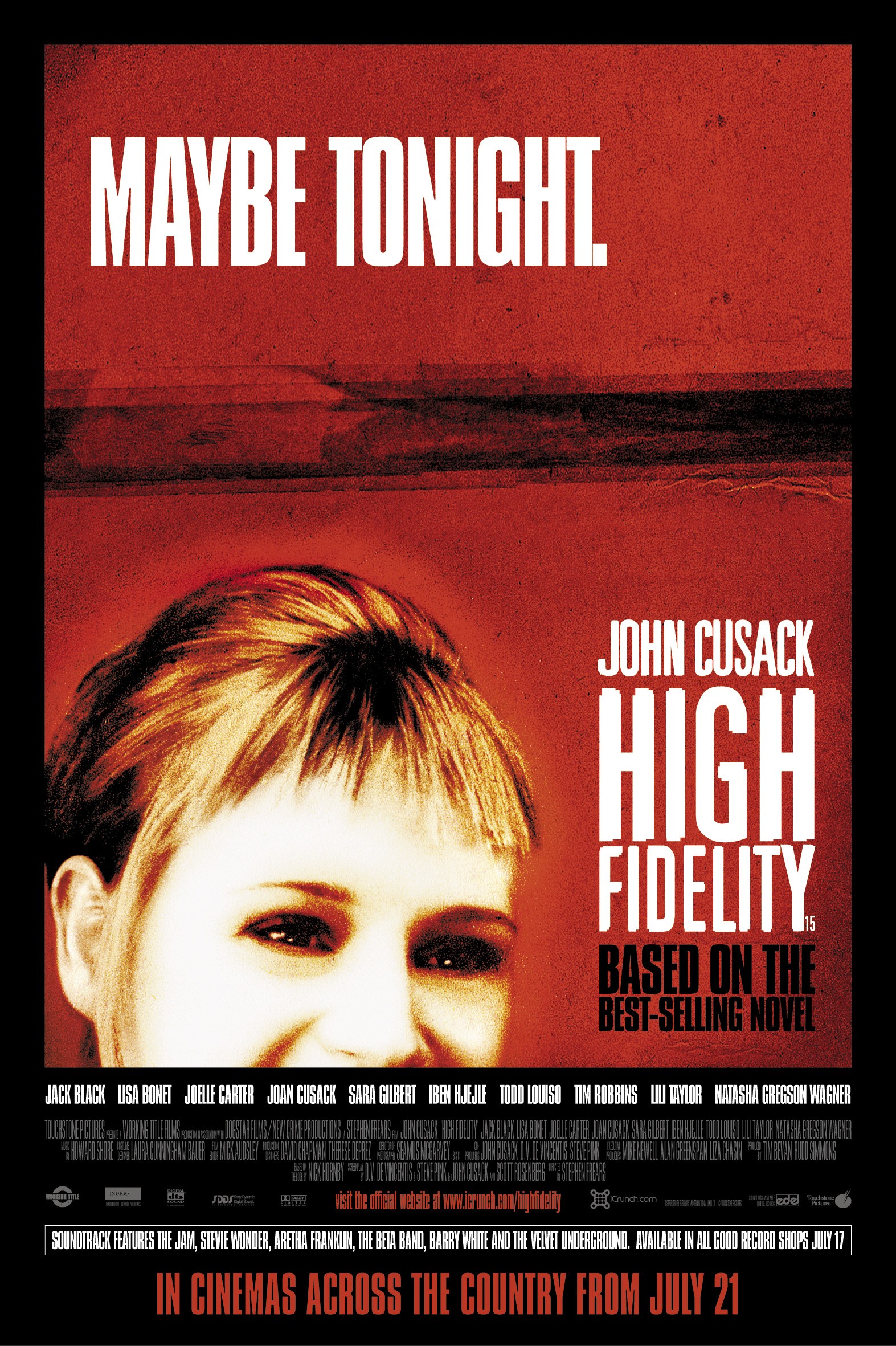 Mega Sized Movie Poster Image for High Fidelity (#8 of 8)