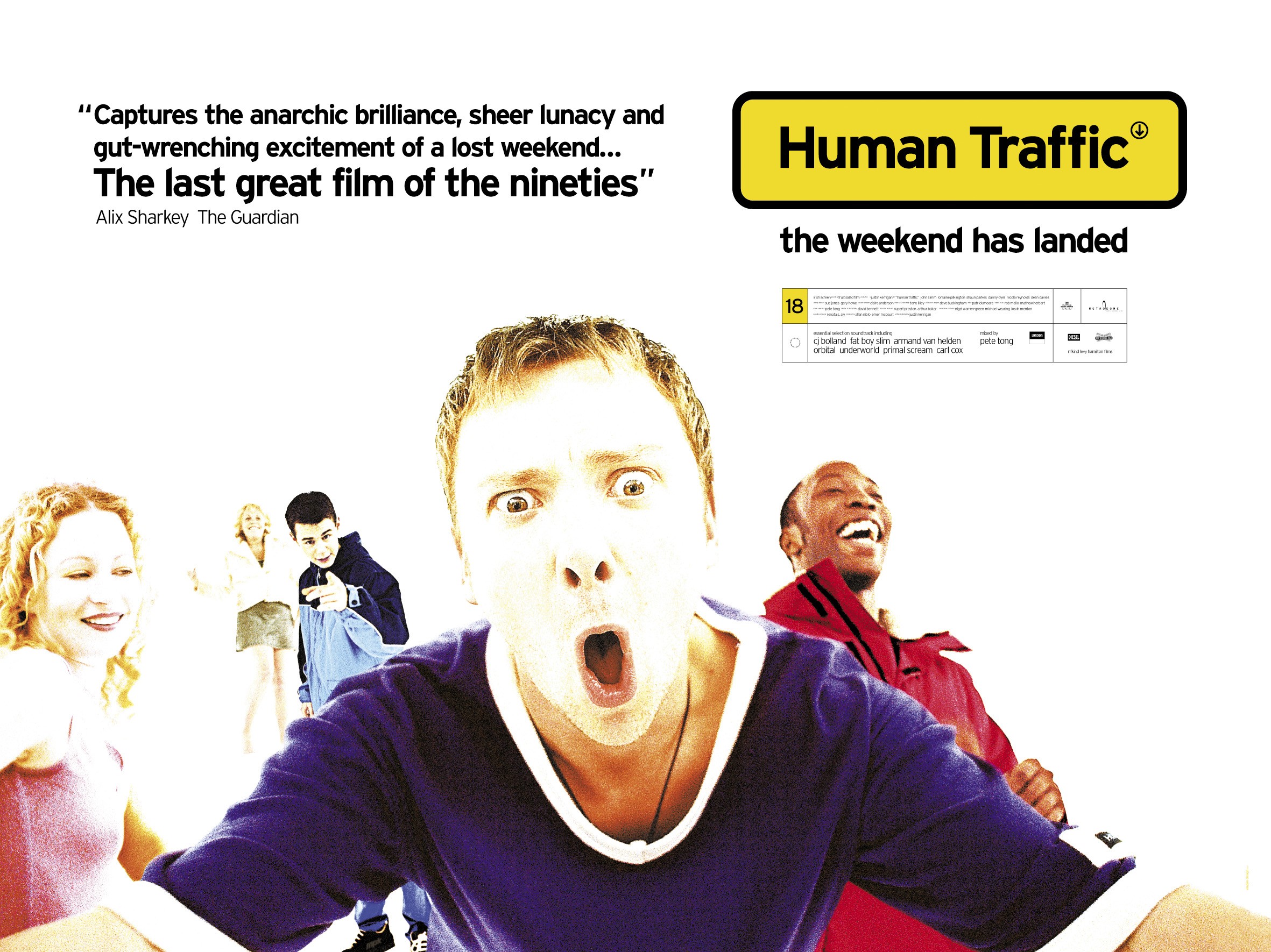 Mega Sized Movie Poster Image for Human Traffic (#1 of 2)