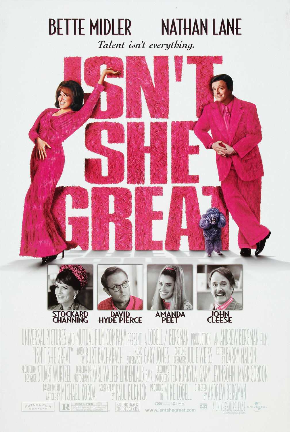 Extra Large Movie Poster Image for Isn't She Great 