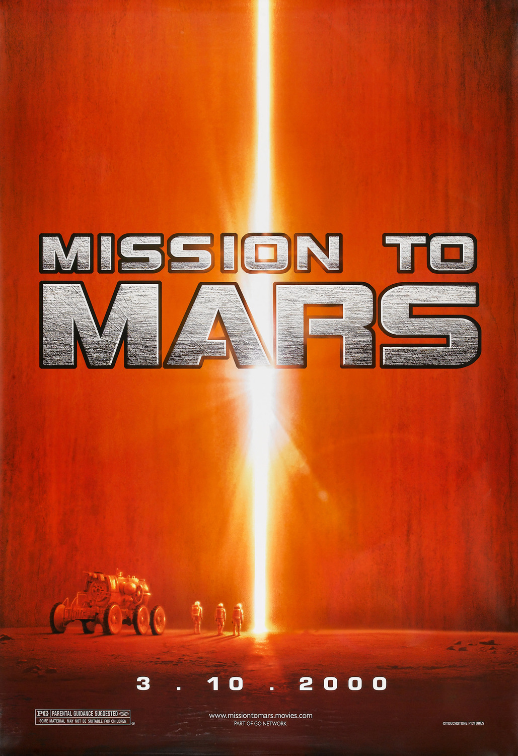 Extra Large Movie Poster Image for Mission to Mars (#1 of 2)