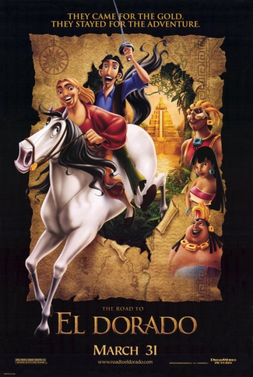 The Road to El Dorado Movie Poster