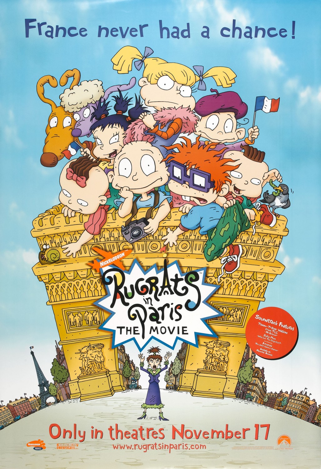 Extra Large Movie Poster Image for Rugrats in Paris: The Movie (#2 of 8)