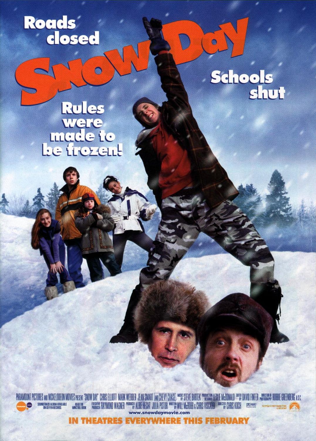Extra Large Movie Poster Image for Snow Day 
