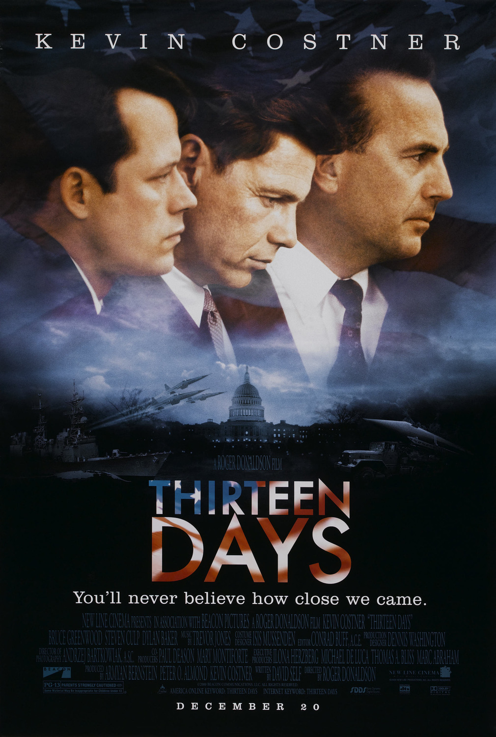 Extra Large Movie Poster Image for Thirteen Days 