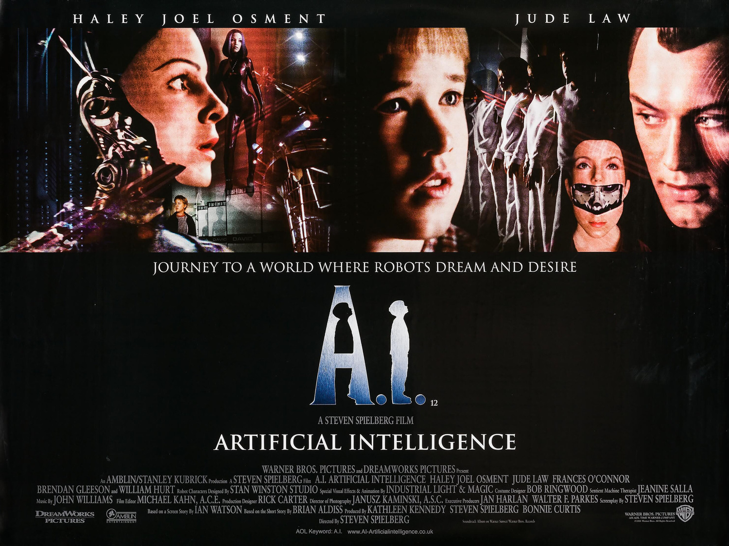 A I Artificial Intelligence 4 Of 5 Extra Large Movie Poster Image Imp Awards