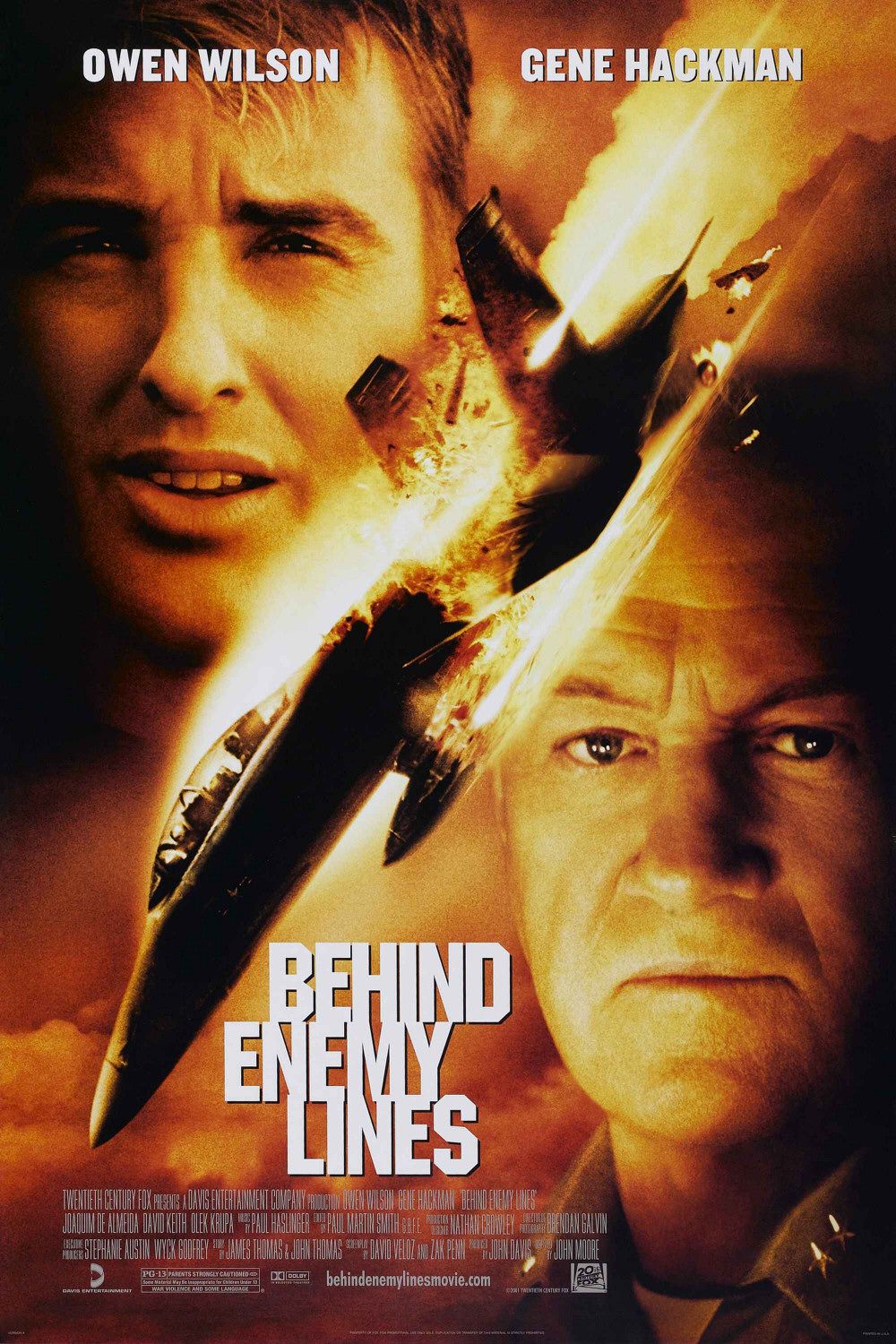 Extra Large Movie Poster Image for Behind Enemy Lines (#1 of 4)
