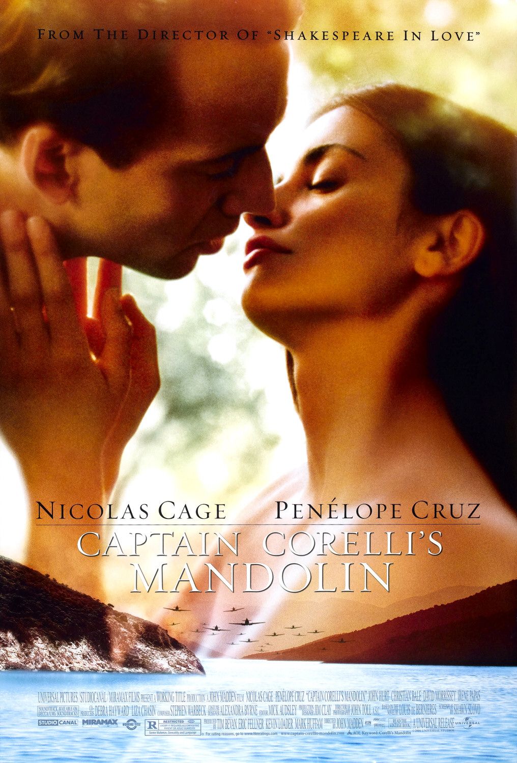 Extra Large Movie Poster Image for Captain Corelli's Mandolin (#1 of 6)