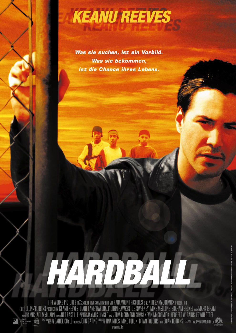 Extra Large Movie Poster Image for Hardball (#2 of 3)