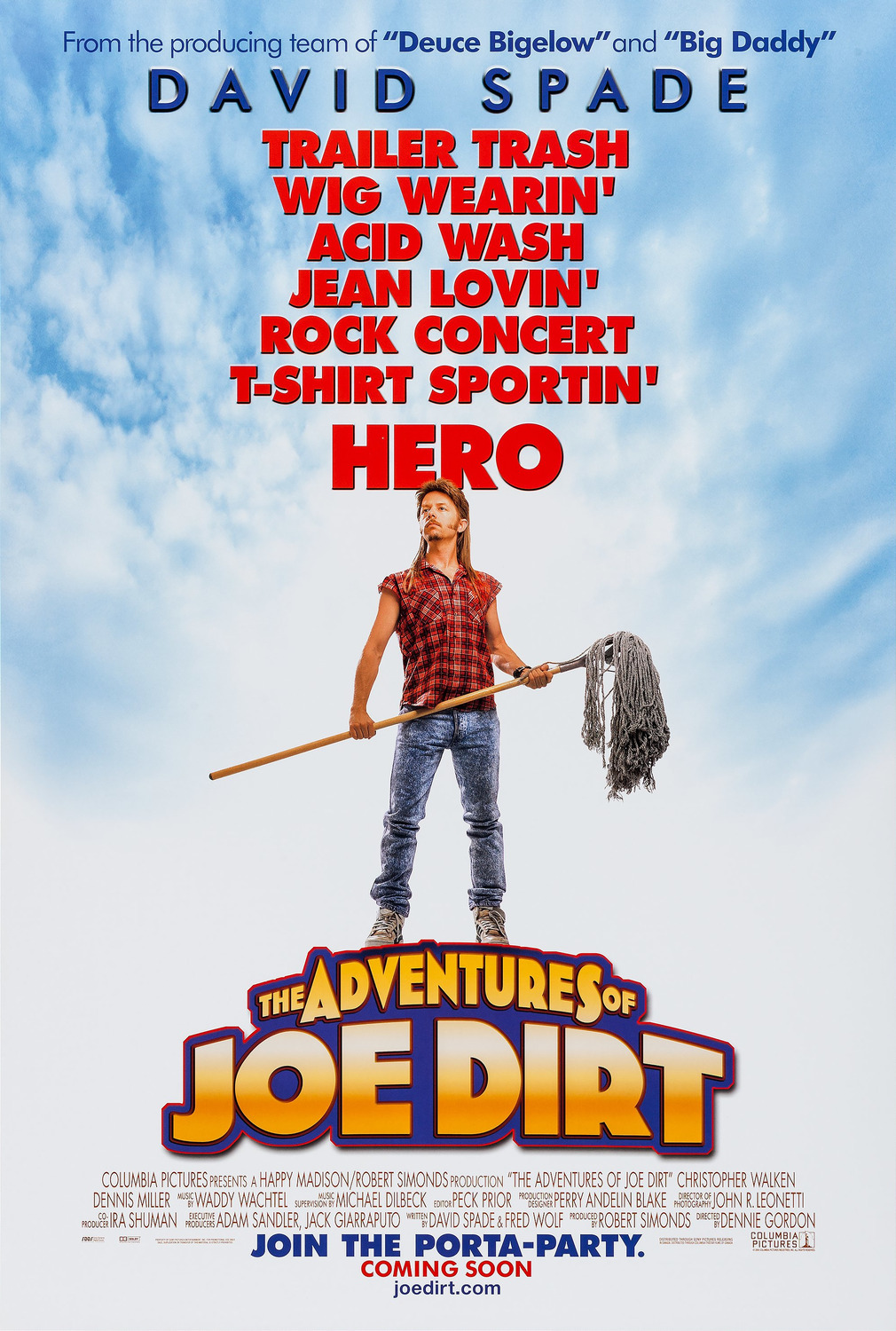 Extra Large Movie Poster Image for Joe Dirt (#1 of 3)