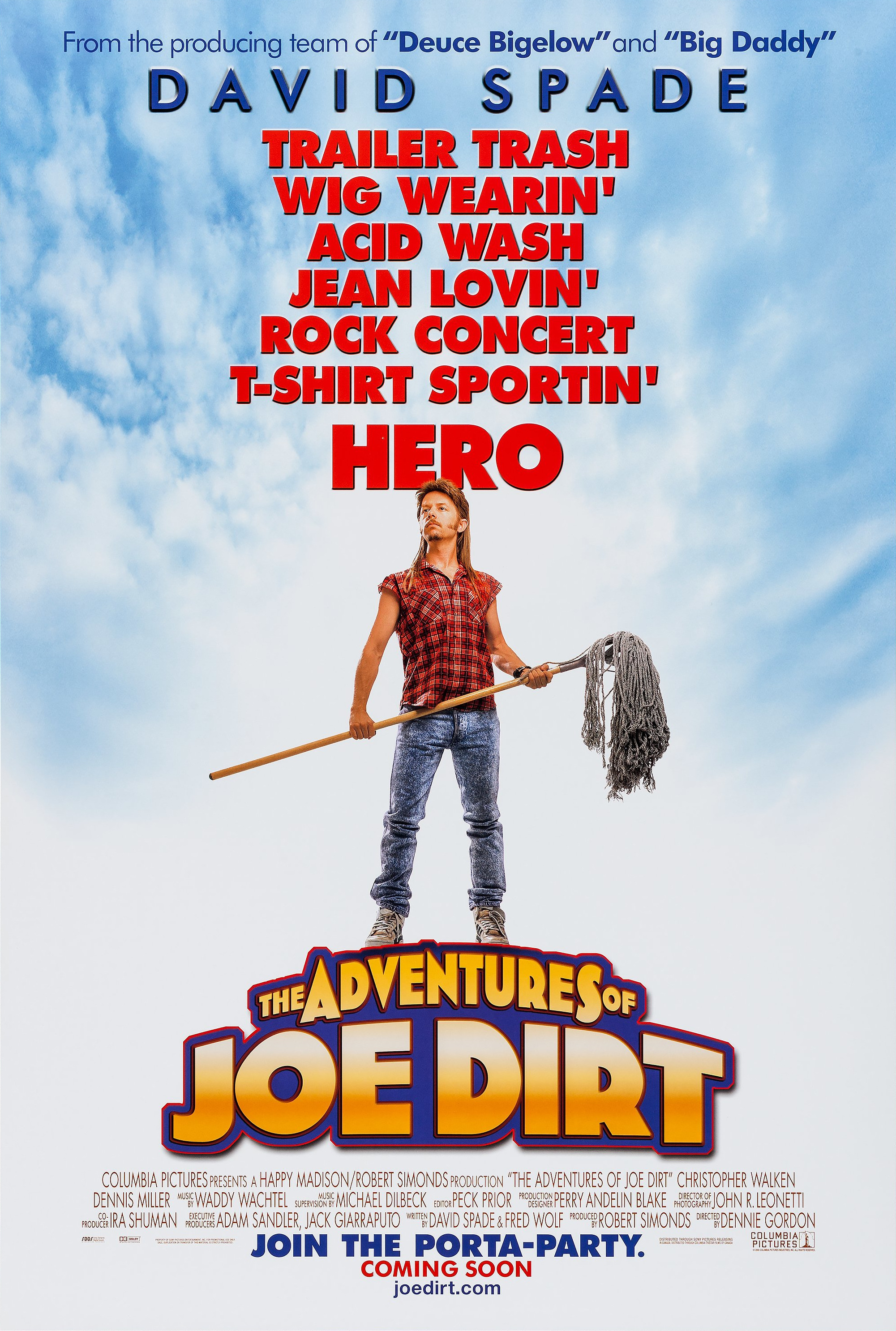 Mega Sized Movie Poster Image for Joe Dirt (#1 of 3)