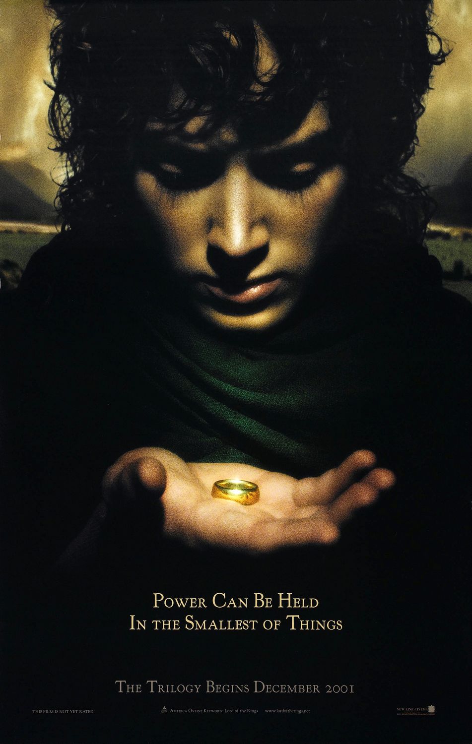 Extra Large Movie Poster Image for The Lord of the Rings: The Fellowship of the Ring (#1 of 4)