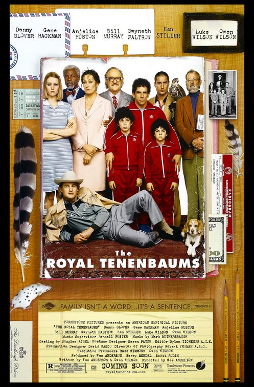 The Royal Tenenbaums Poster - Click to View Extra Large Version