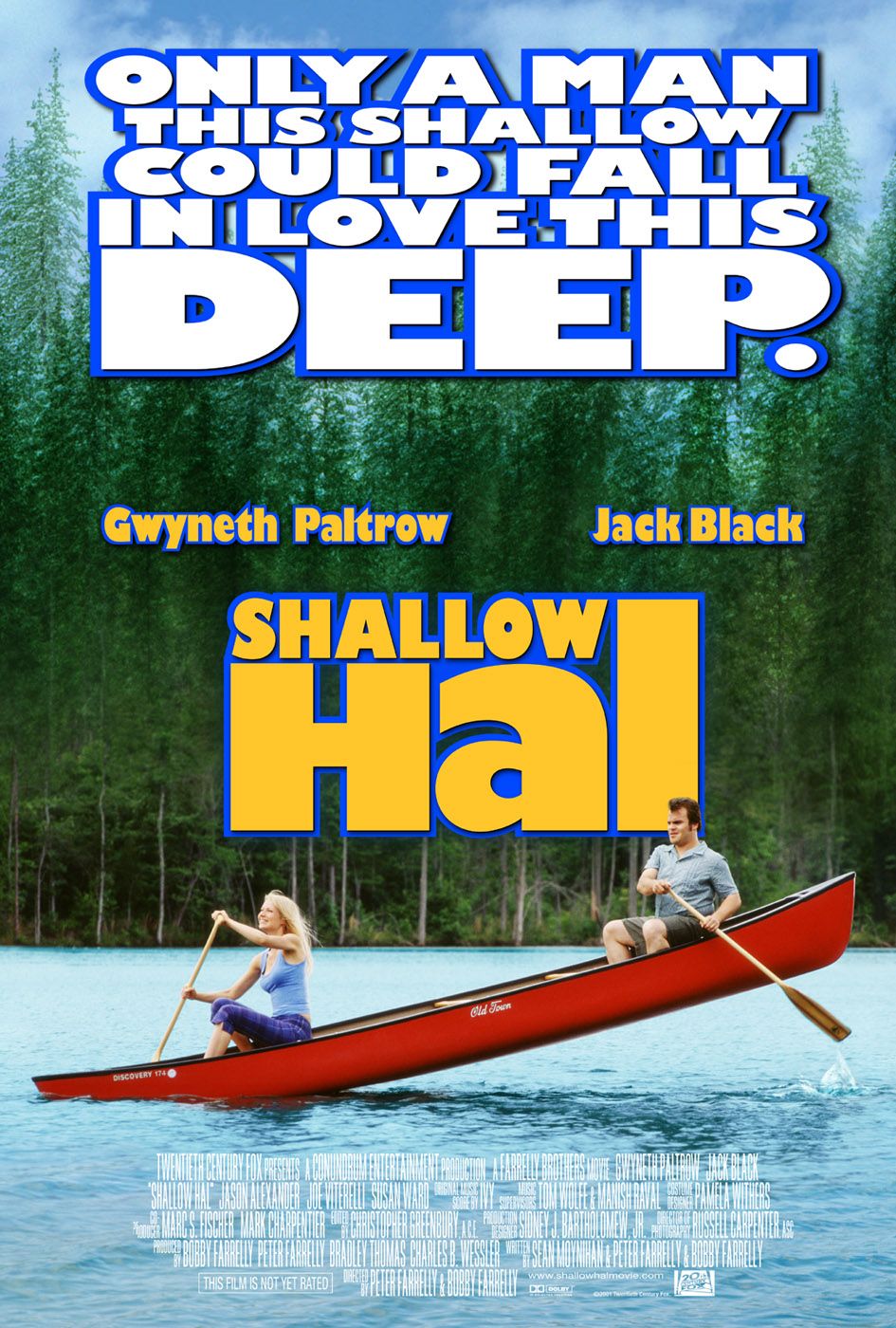 Extra Large Movie Poster Image for Shallow Hal (#4 of 4)