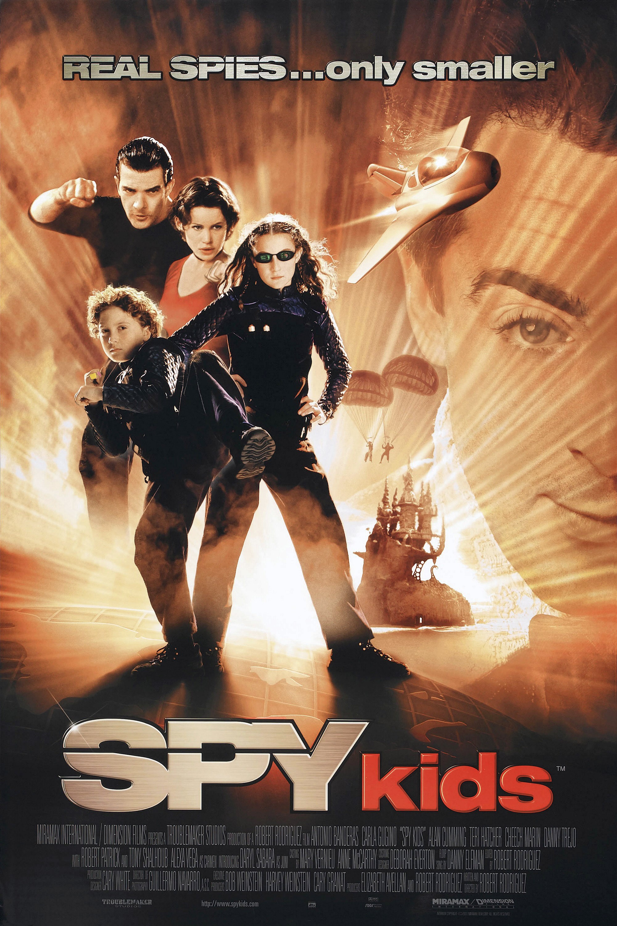Mega Sized Movie Poster Image for Spy Kids (#2 of 5)