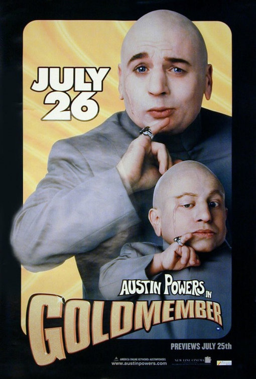 Austin Powers in Goldmember Movie Poster (#4 of 4) - IMP Awards