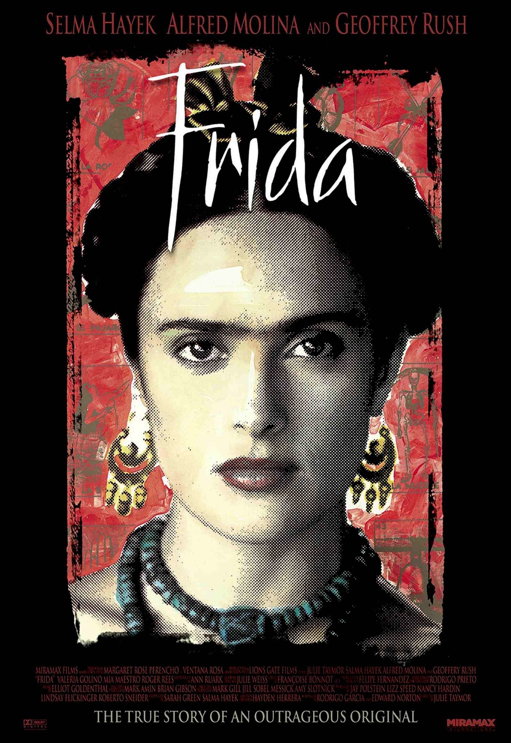 Extra Large Movie Poster Image for Frida (#3 of 3)