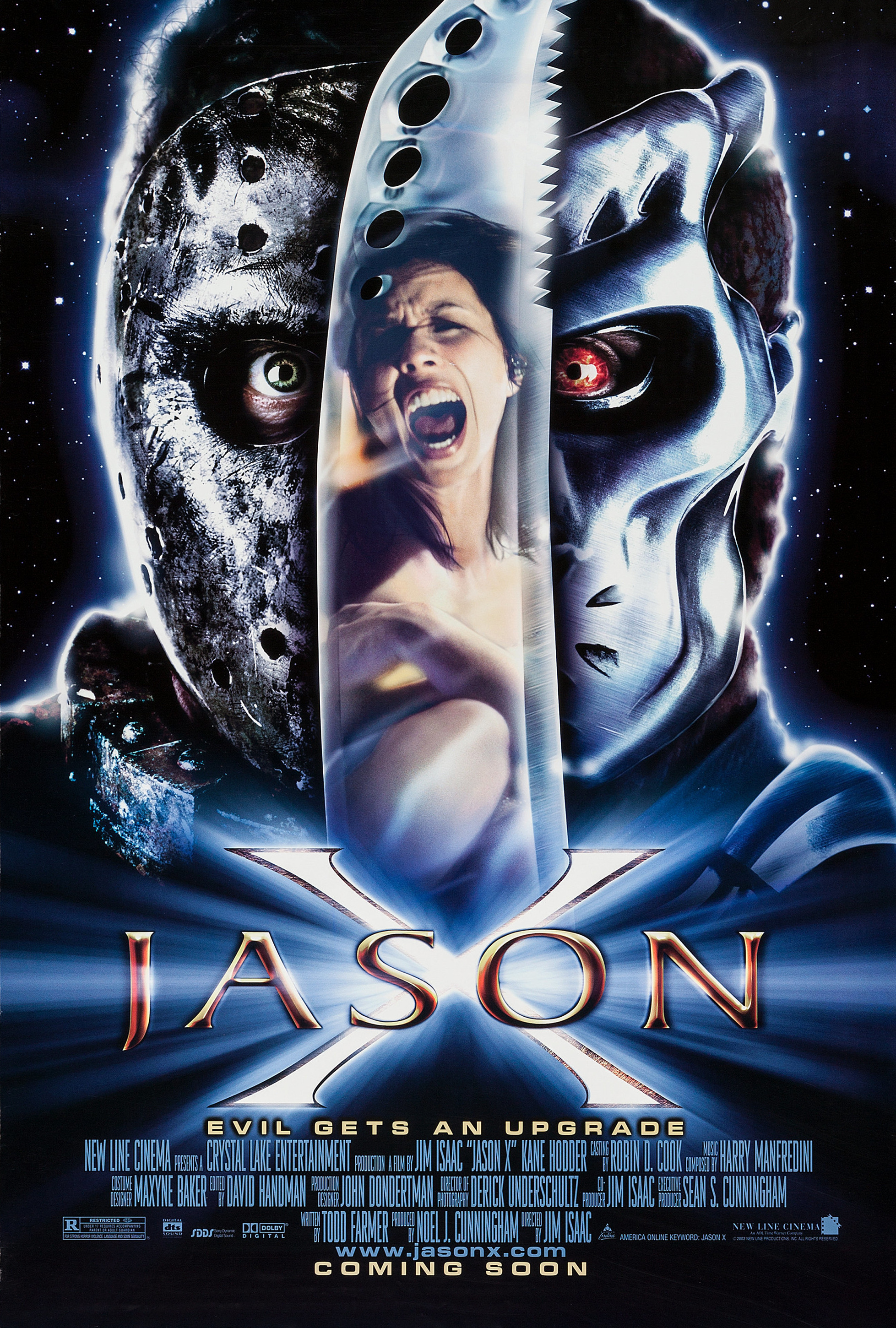Mega Sized Movie Poster Image for Jason X (#2 of 3)