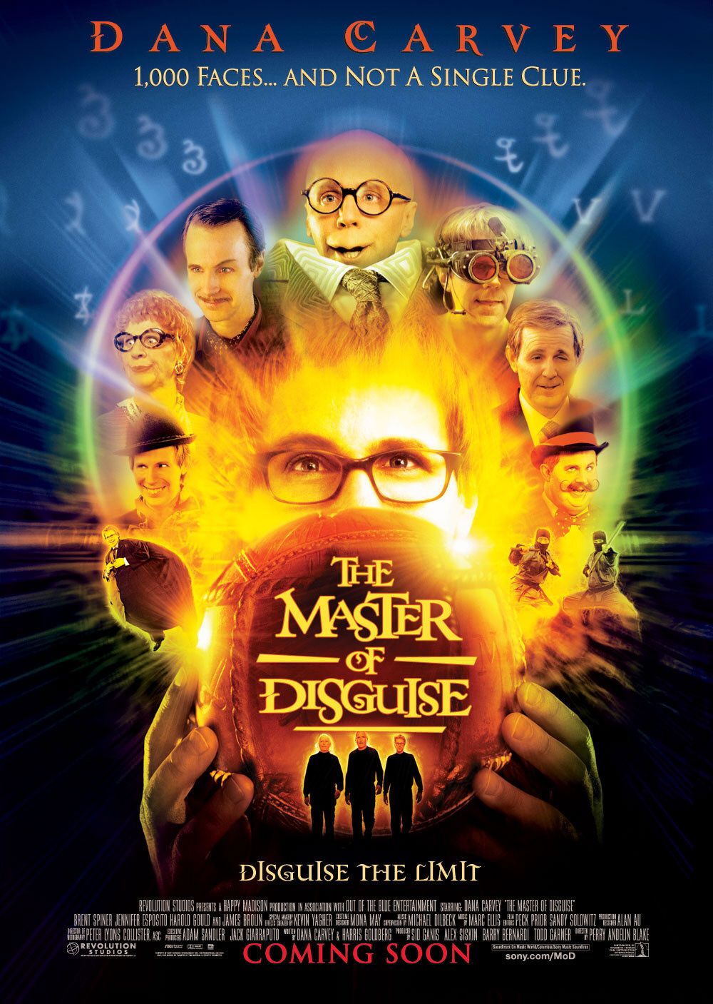 Extra Large Movie Poster Image for The Master of Disguise 