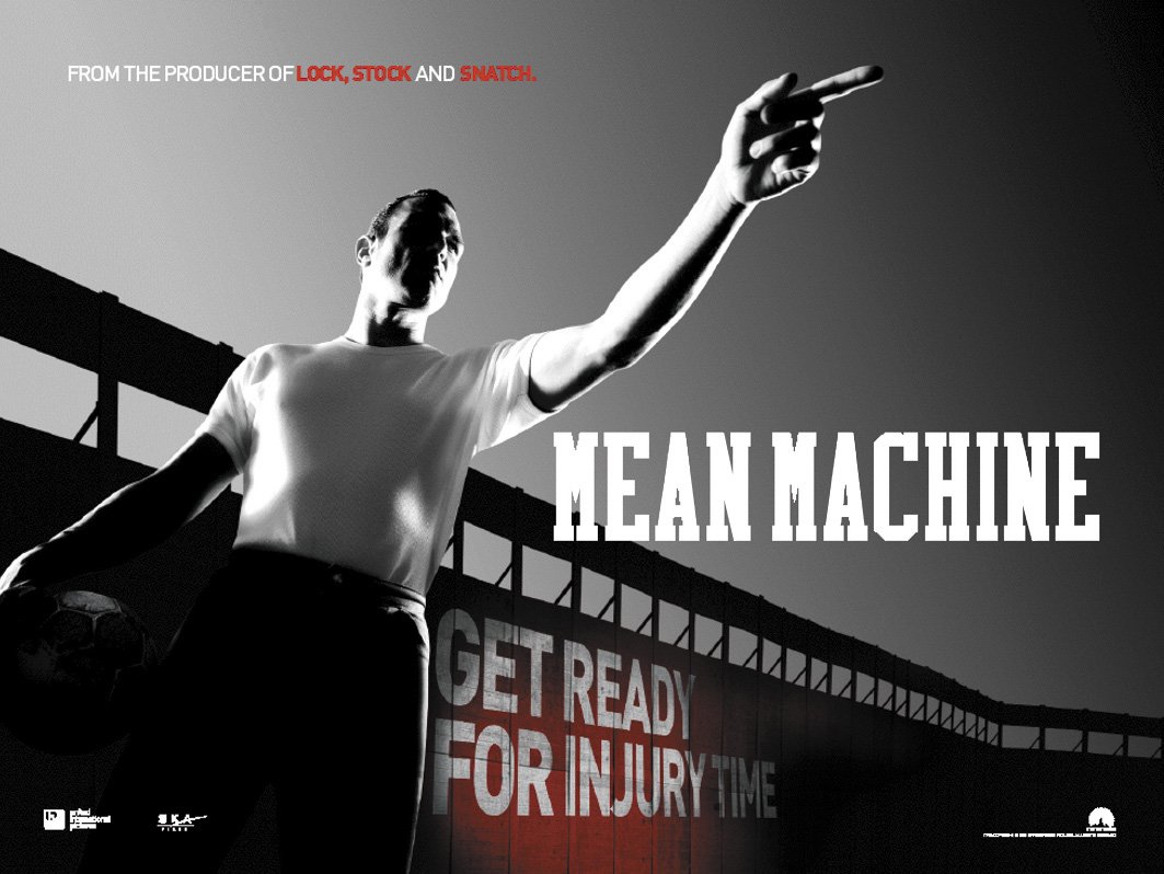Extra Large Movie Poster Image for Mean Machine (#2 of 2)