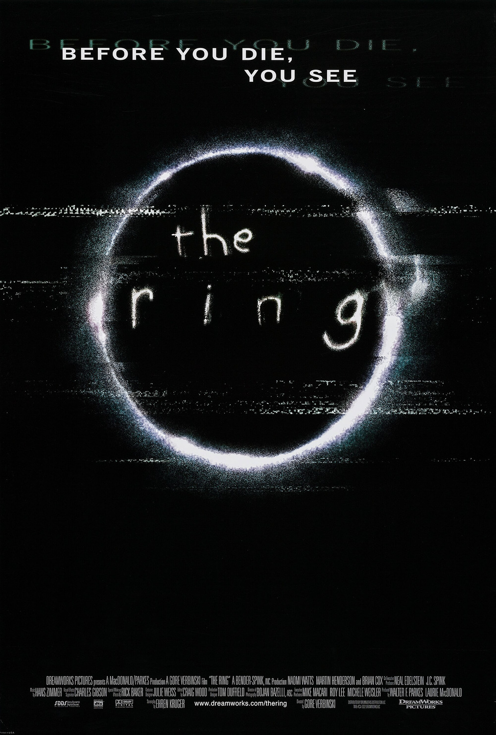 Extra Large Movie Poster Image for The Ring (#2 of 3)