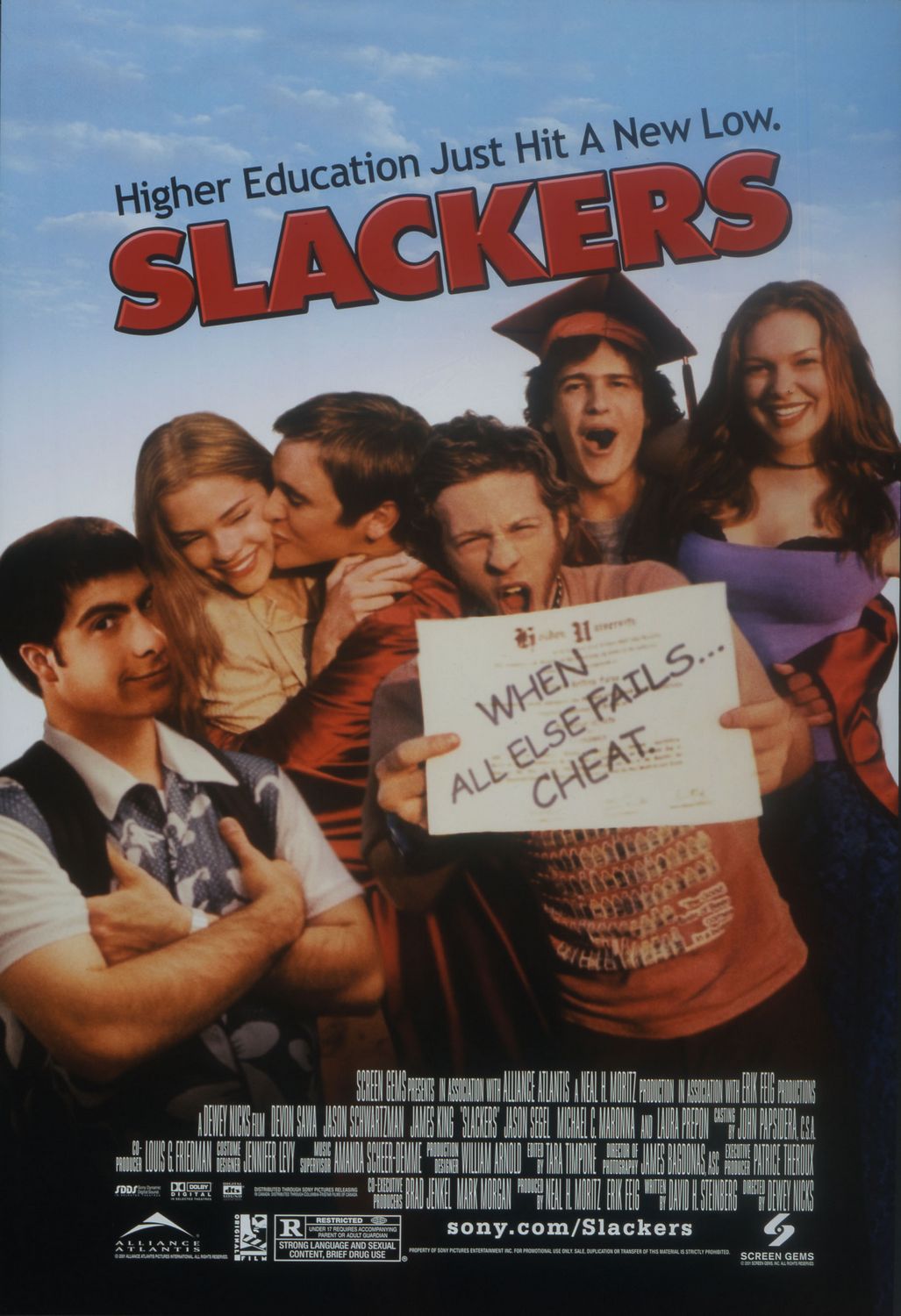 Extra Large Movie Poster Image for Slackers (#1 of 2)