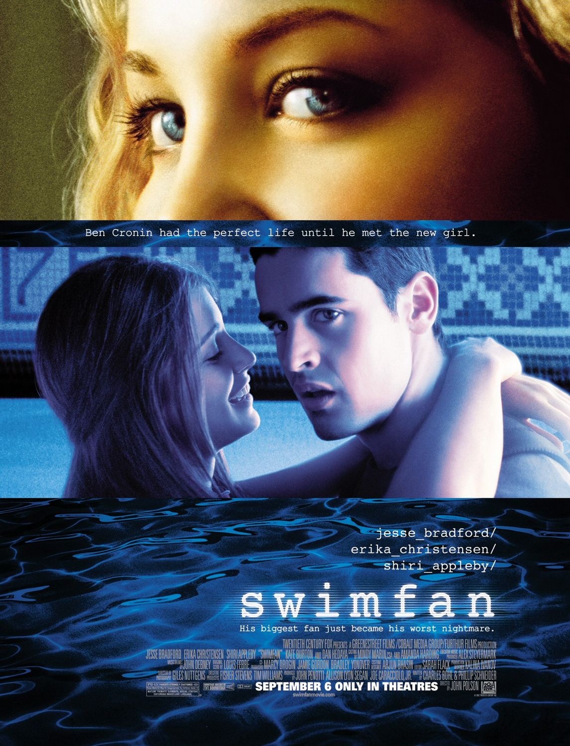 Extra Large Movie Poster Image for Swimfan (#1 of 4)