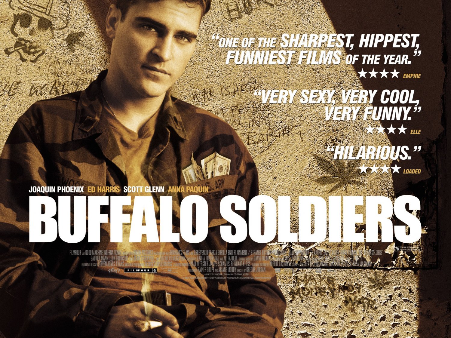 Extra Large Movie Poster Image for Buffalo Soldiers (#2 of 3)