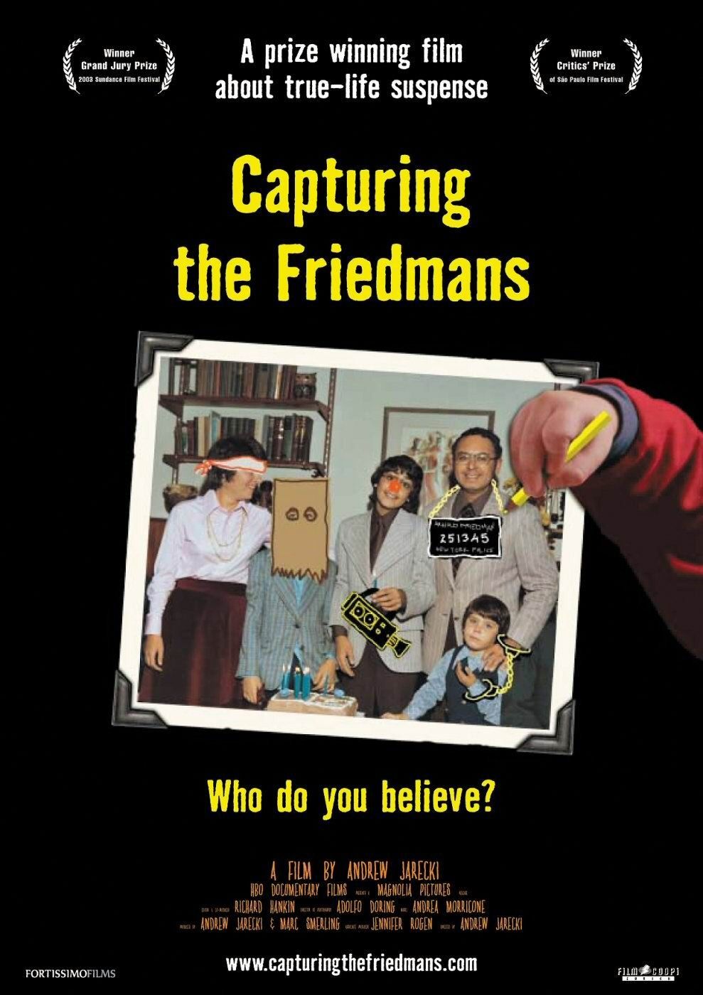 Extra Large Movie Poster Image for Capturing the Friedmans (#1 of 5)
