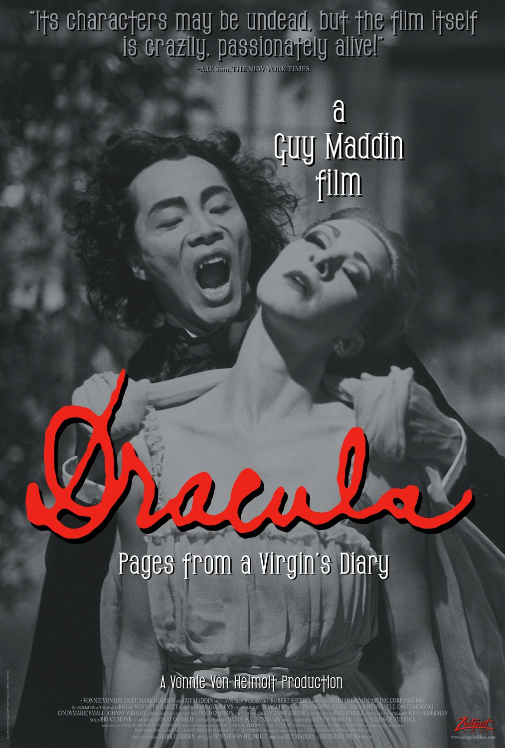 Extra Large Movie Poster Image for Dracula: Pages from a Virgin's Diary 