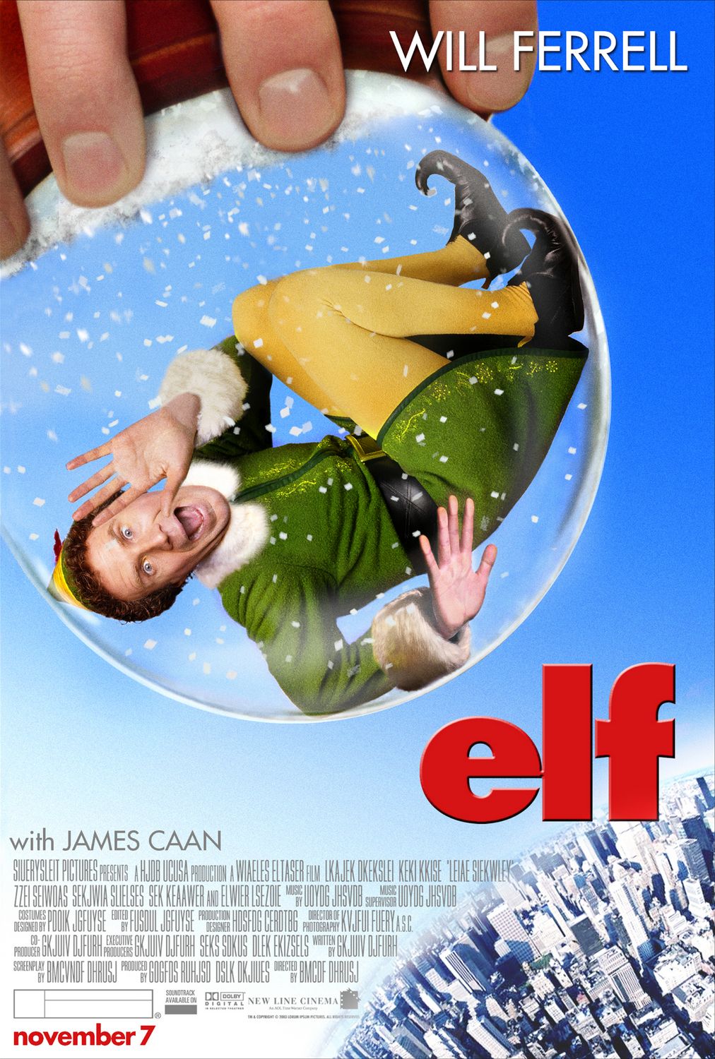 Extra Large Movie Poster Image for Elf