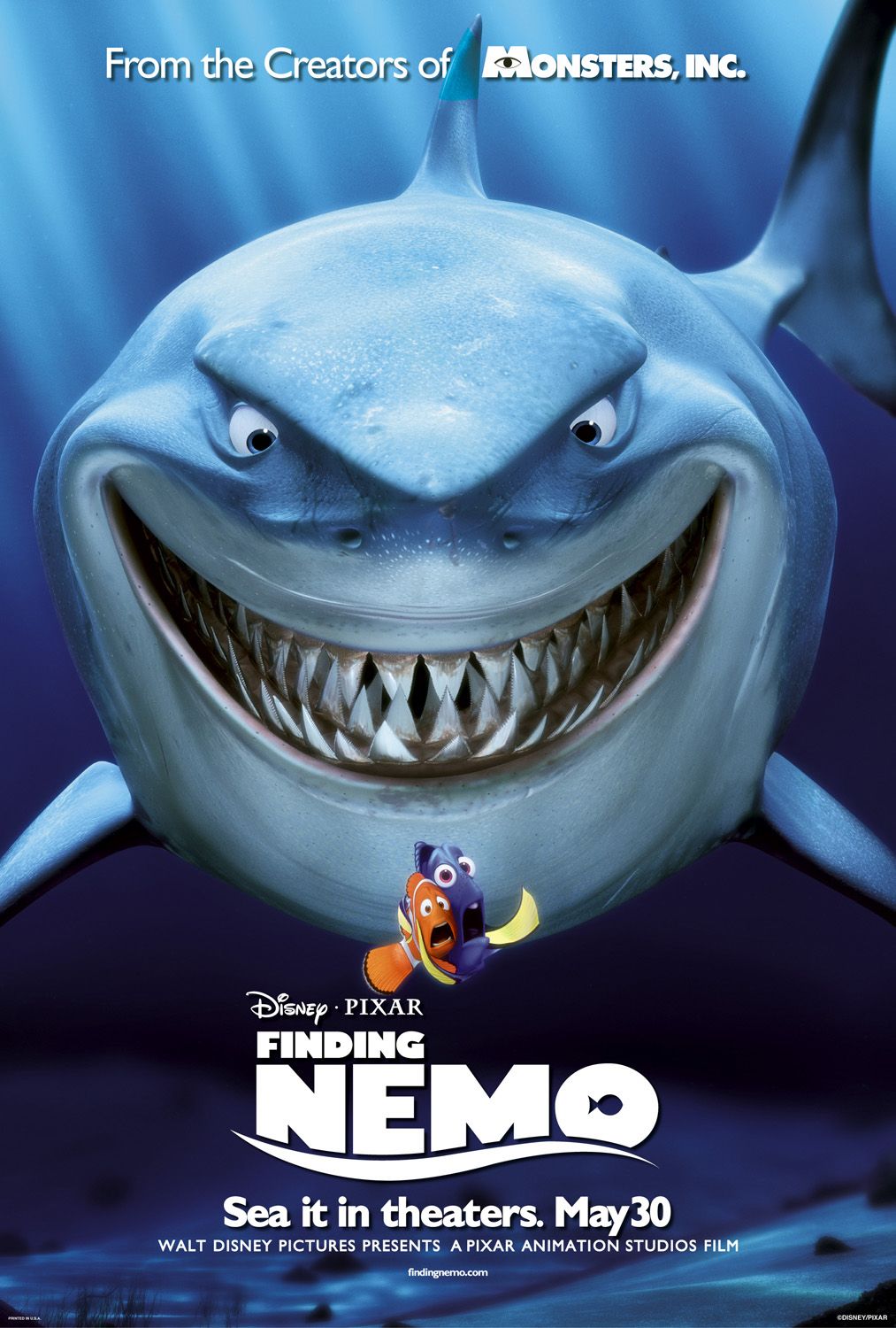 Extra Large Movie Poster Image for Finding Nemo (#2 of 9)