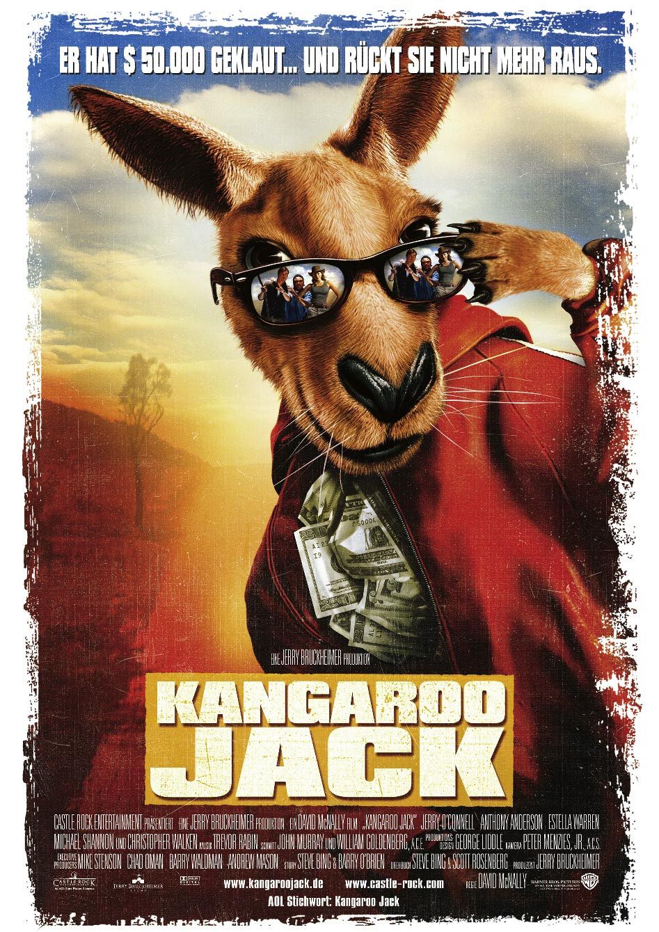 Extra Large Movie Poster Image for Kangaroo Jack (#2 of 2)
