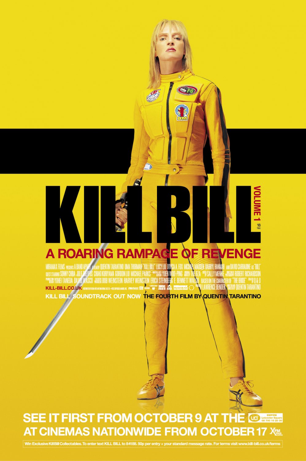 Extra Large Movie Poster Image for Kill Bill: Vol. 1 (#4 of 9)
