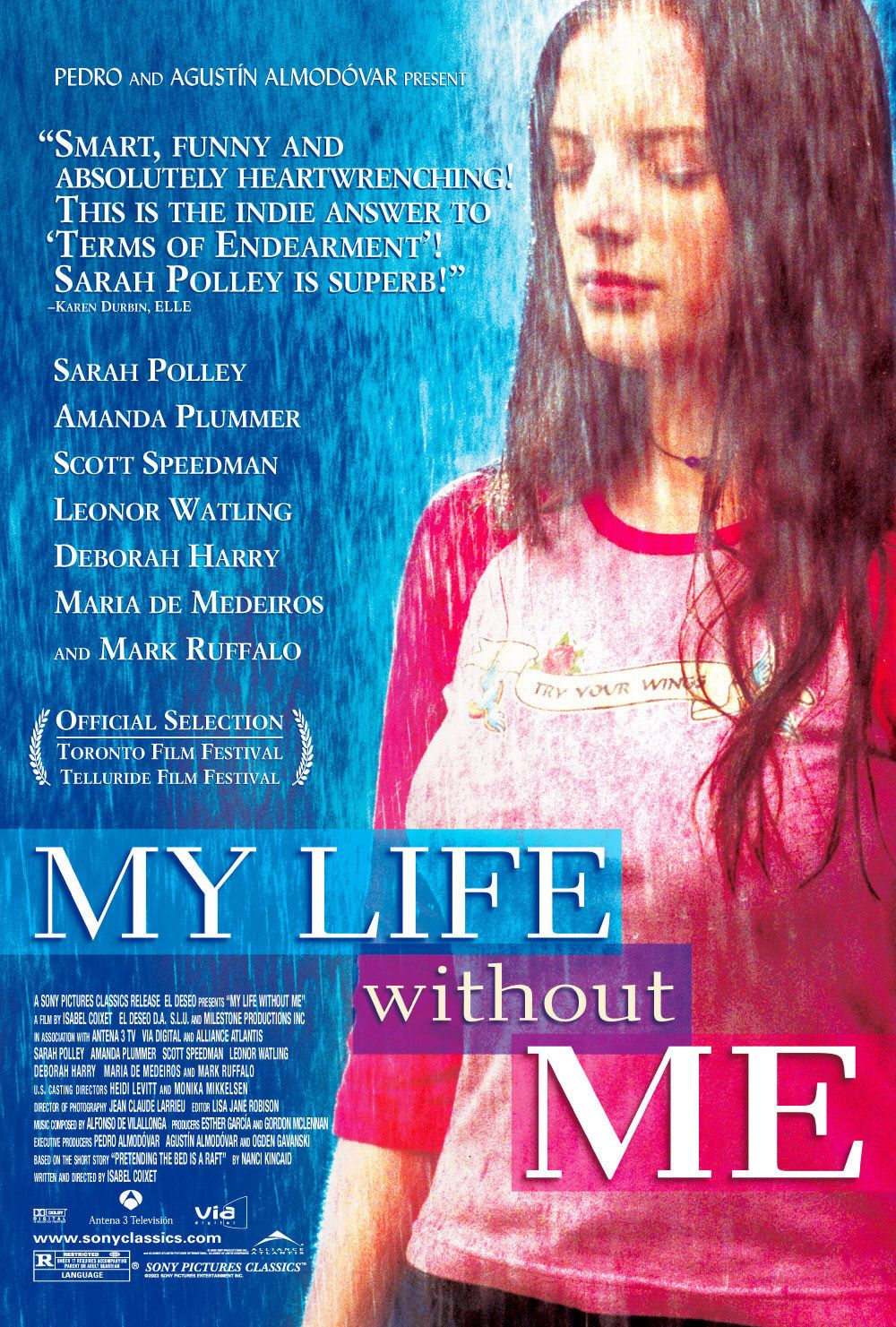 Extra Large Movie Poster Image for My Life Without Me (aka Mi Vida Sin Mi) (#2 of 3)