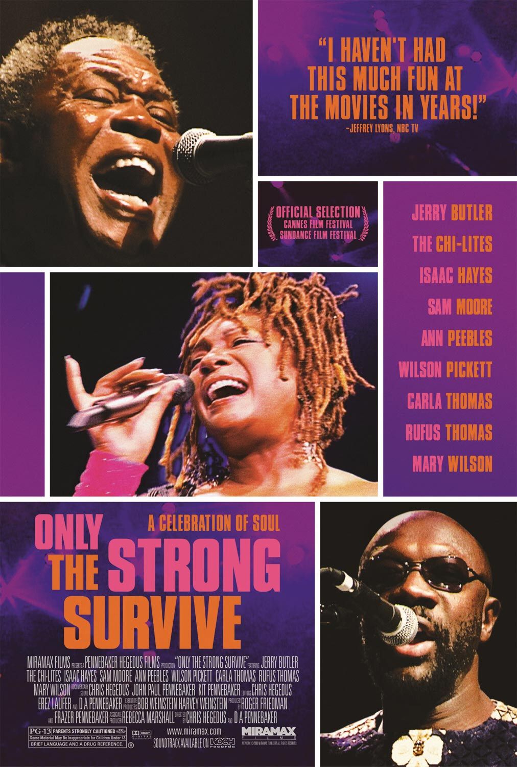 Extra Large Movie Poster Image for Only the Strong Survive 