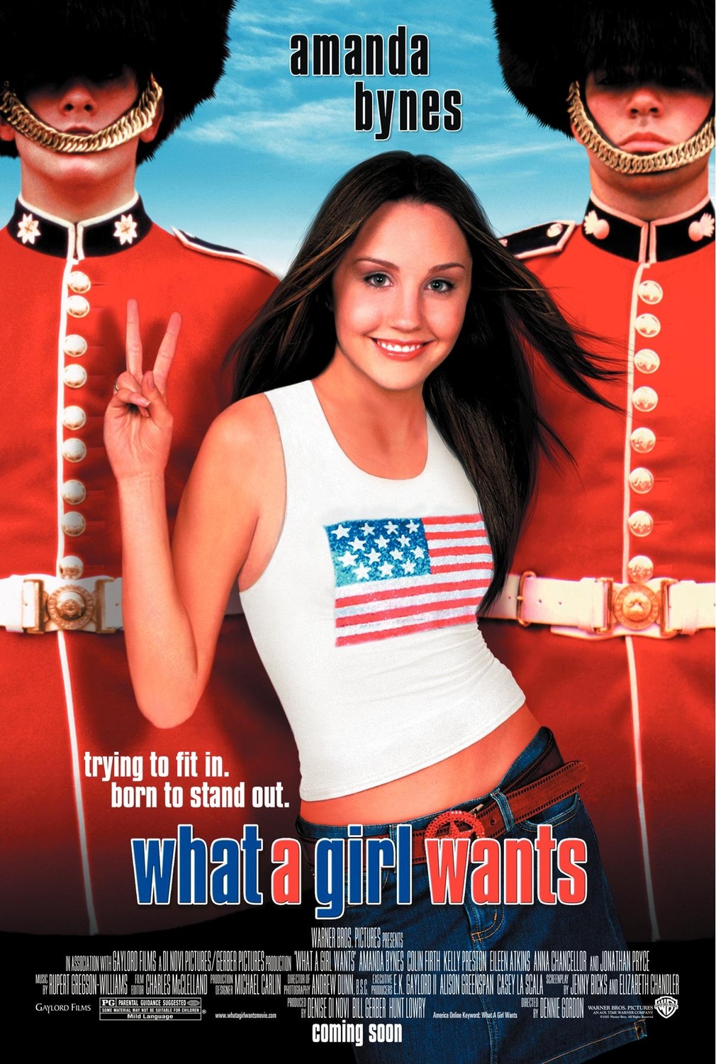 Extra Large Movie Poster Image for What a Girl Wants (#1 of 3)