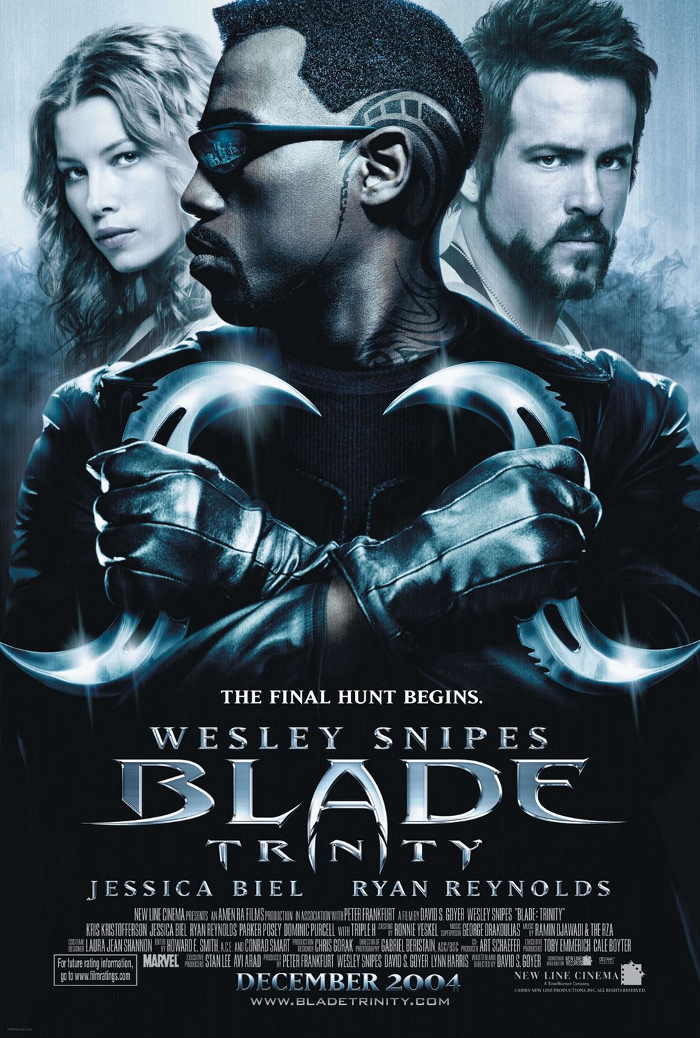Extra Large Movie Poster Image for Blade: Trinity (#2 of 5)
