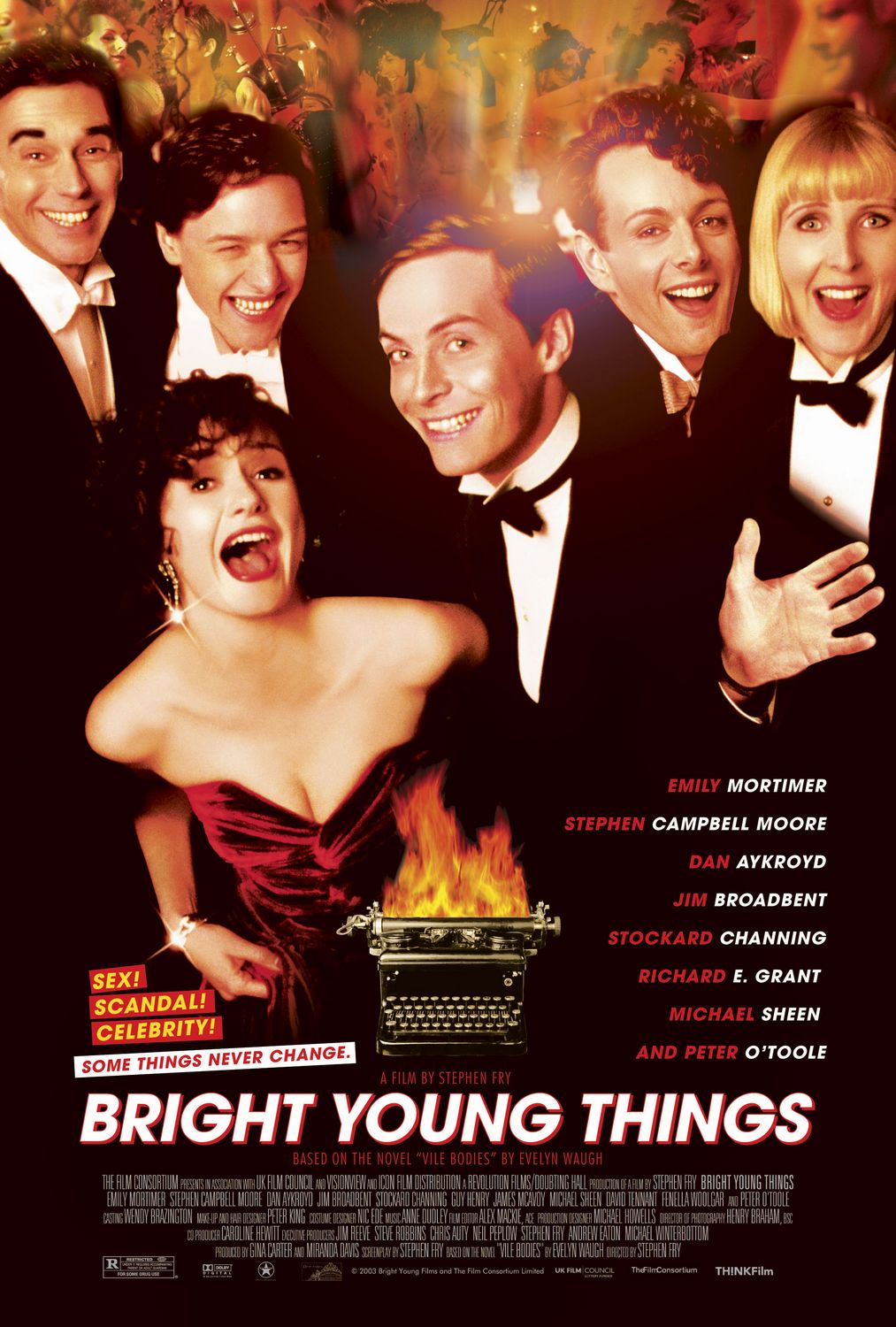 Extra Large Movie Poster Image for Bright Young Things 