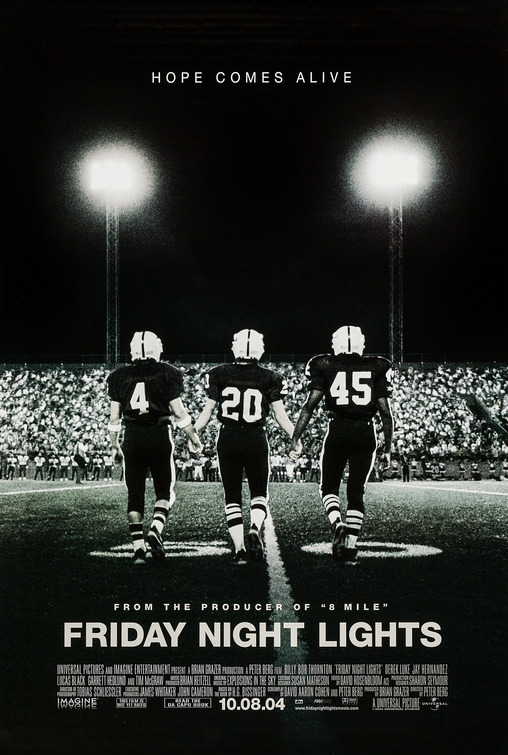 friday night lights poster 2004 posters football town nights bob film permian 1988 texas mojo movies sports championship team social