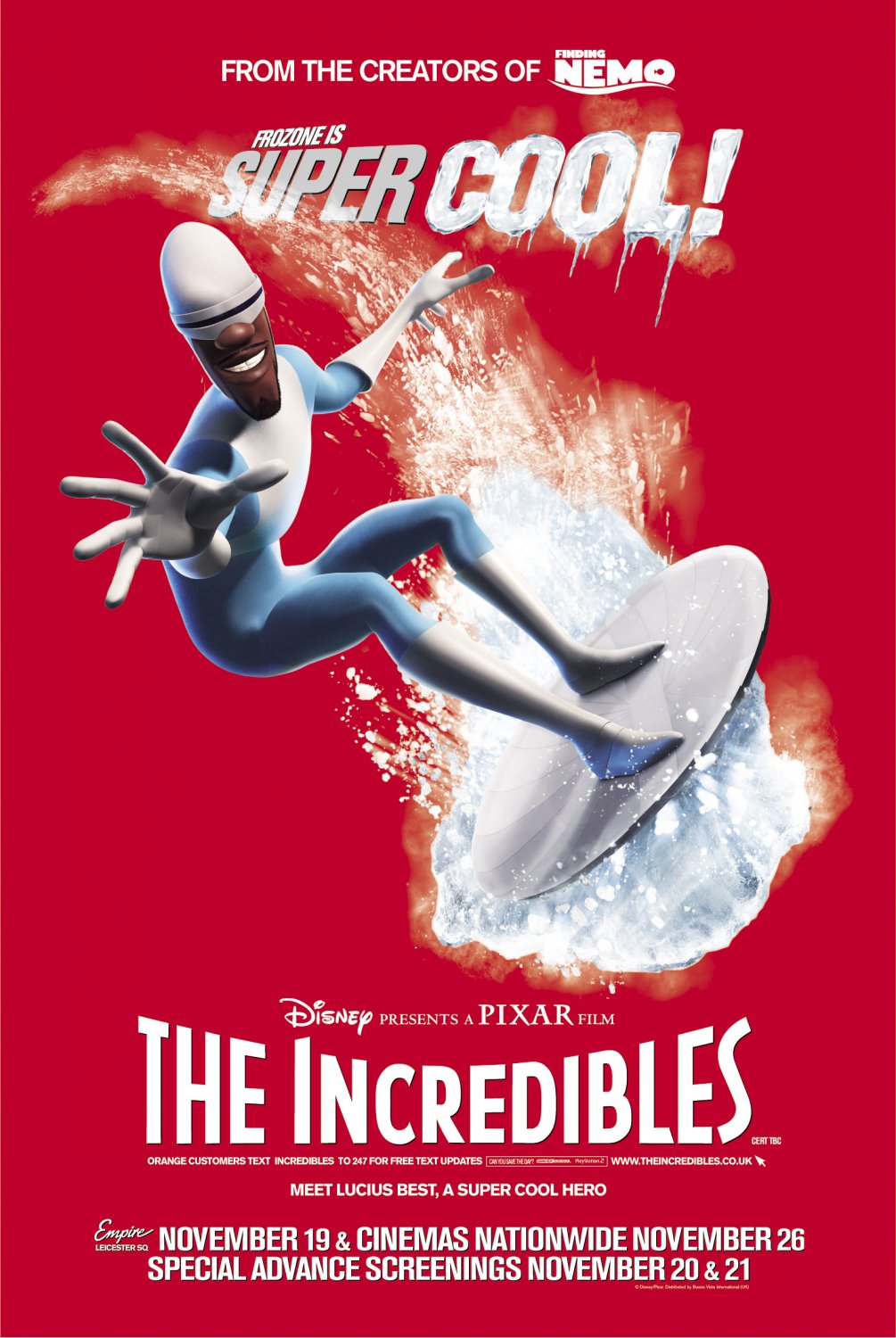 Extra Large Movie Poster Image for The Incredibles (#27 of 27)