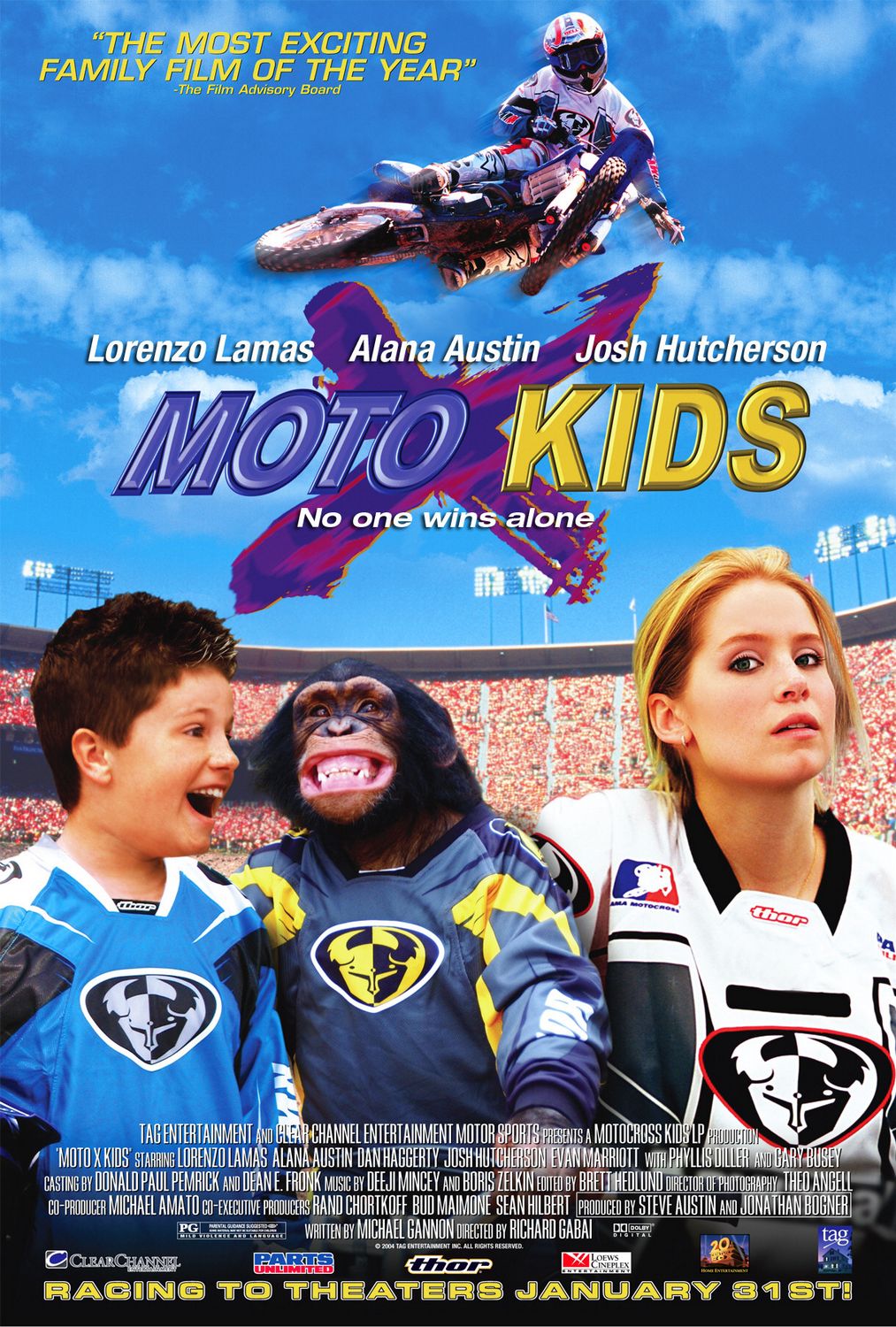 Extra Large Movie Poster Image for Motocross Kids 
