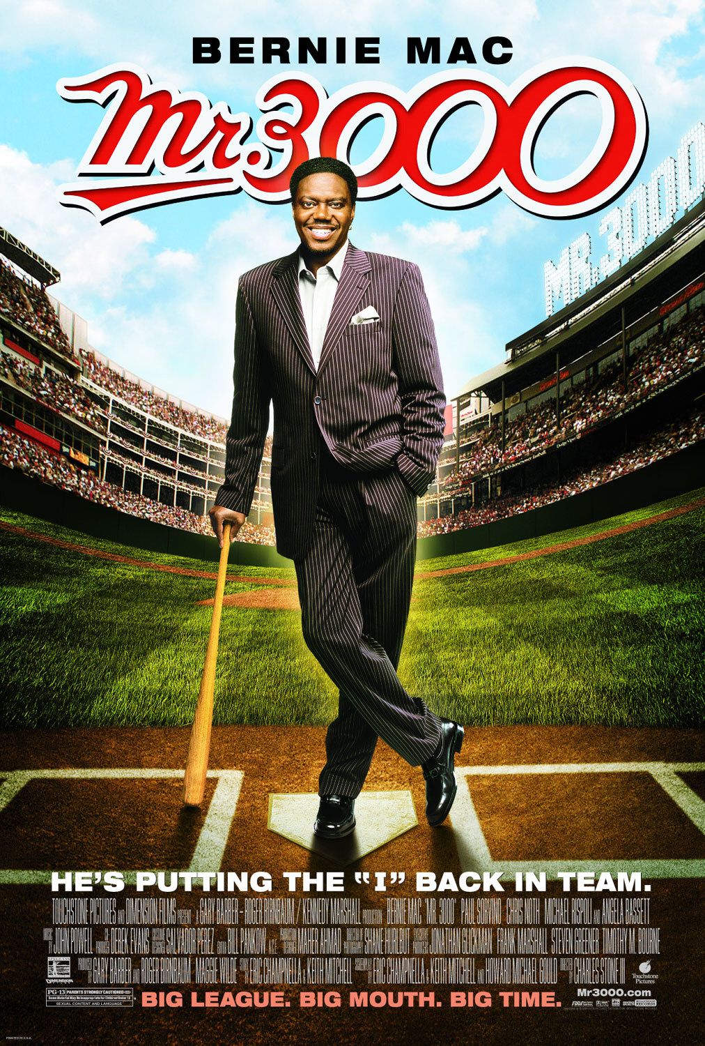 Extra Large Movie Poster Image for Mr 3000 (#1 of 2)