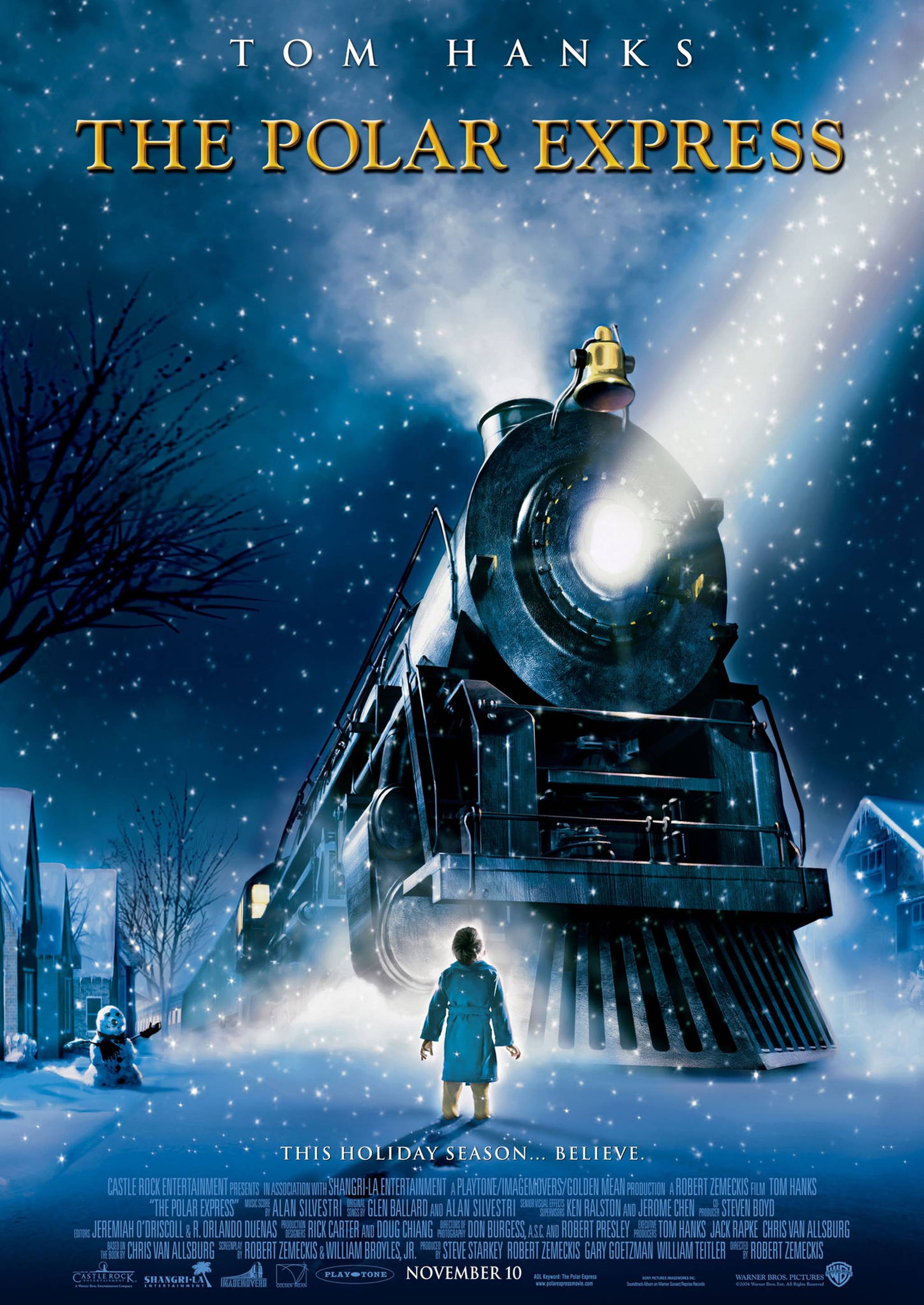 Mega Sized Movie Poster Image for The Polar Express (#1 of 4)