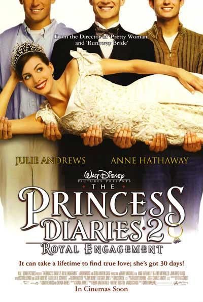 The Princess Diaries 2: Royal Engagement Movie Poster