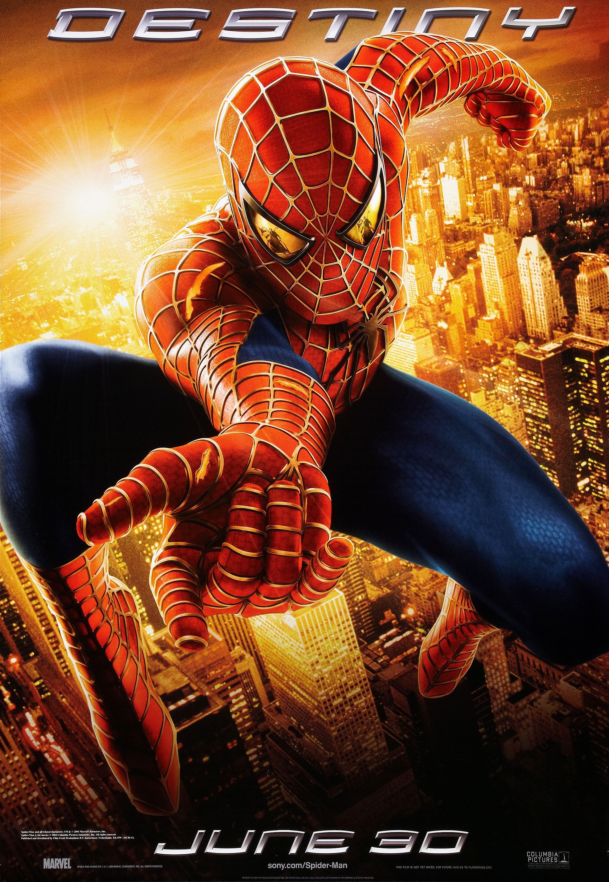 Mega Sized Movie Poster Image for Spider-man 2 (#6 of 6)
