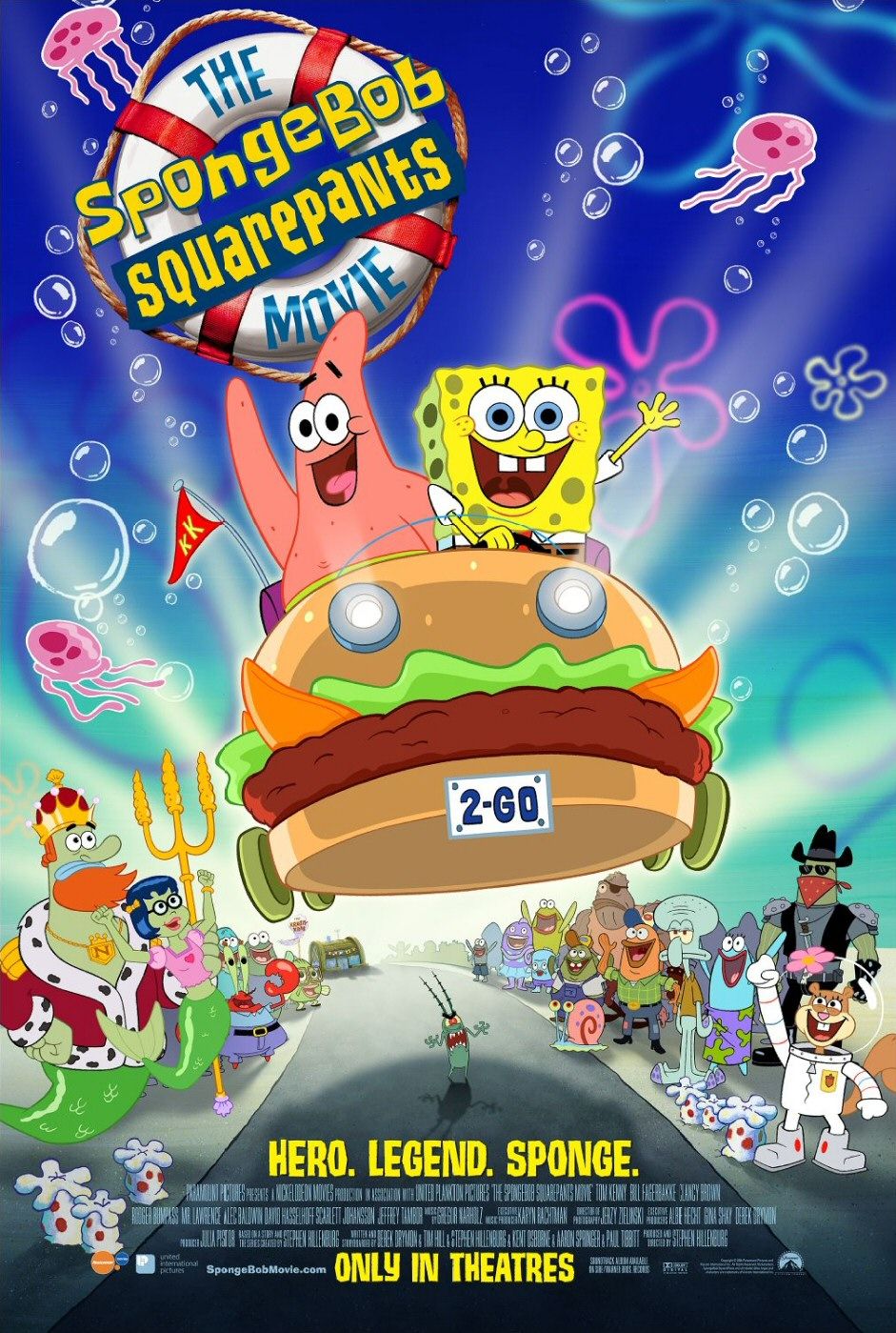 Extra Large Movie Poster Image for The SpongeBob SquarePants Movie (#8 of 10)