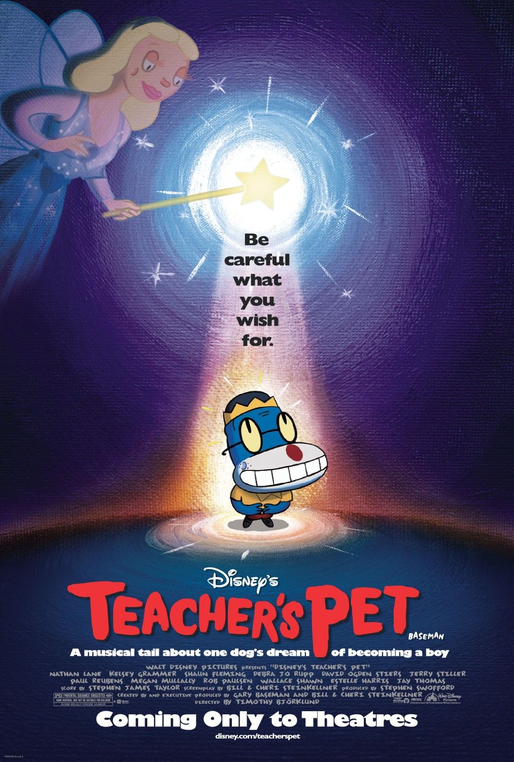 Extra Large Movie Poster Image for Teacher's Pet 