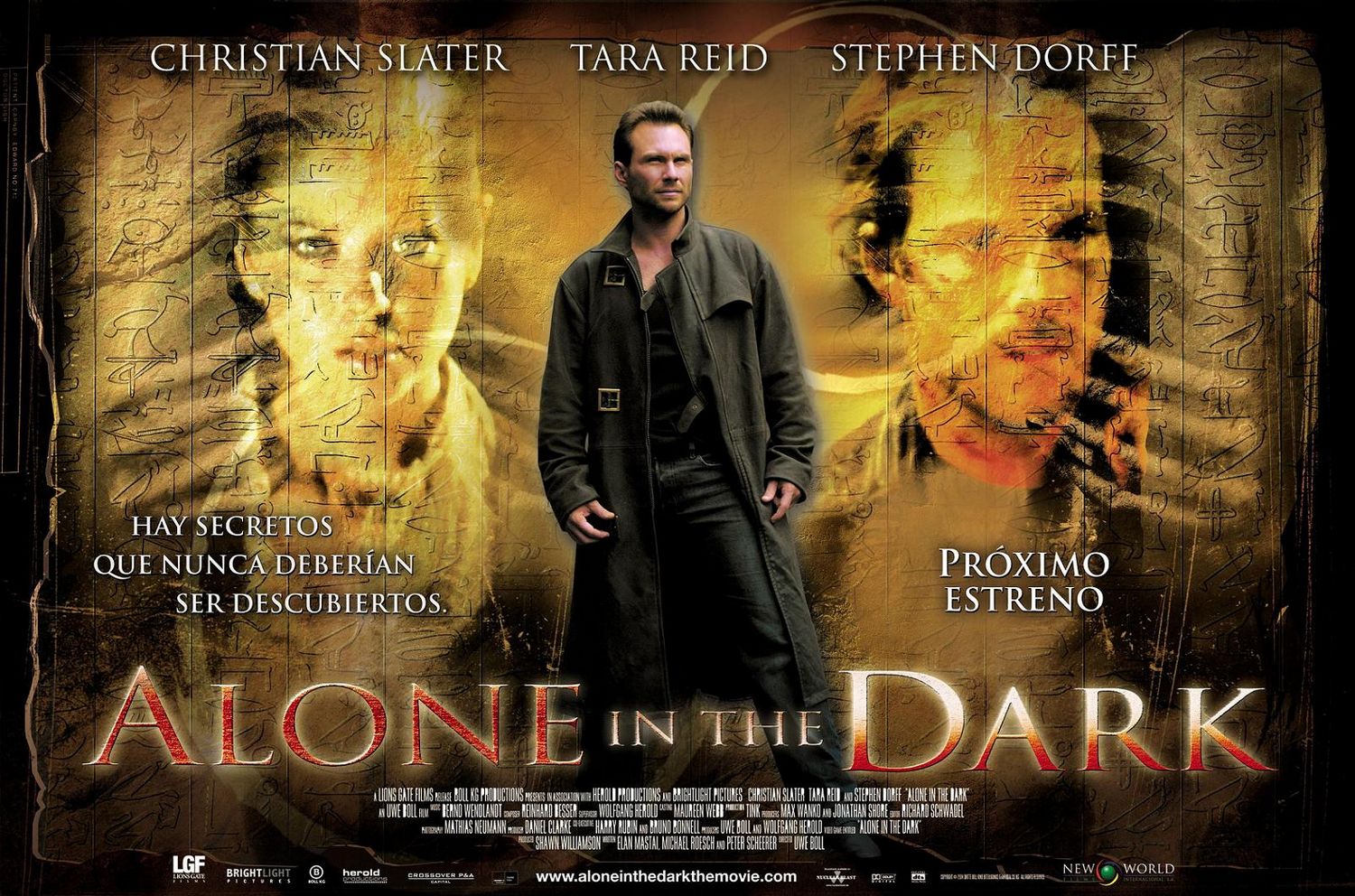 Alone in the Dark (3 of 4) Extra Large Movie Poster Image IMP Awards